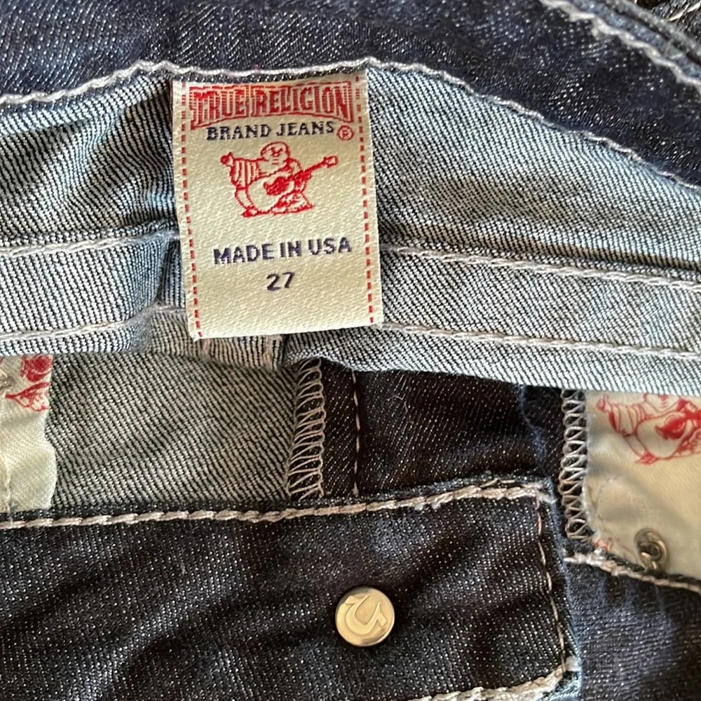 True Religion Straight Leg Jeans Size 27❤️‍🔥❤️‍🔥 - Picture 4 of 6